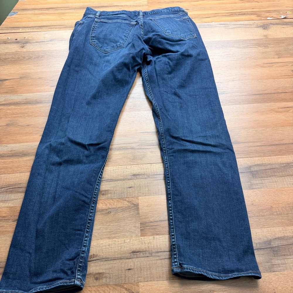 Banana Republic Men's 31W 30L Straight Athletic Jeans blue Cotton Denim - Picture 4 of 9